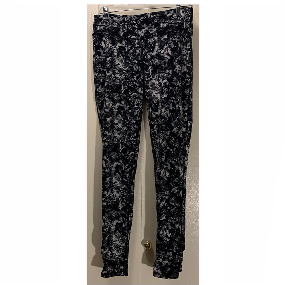 Gaiam Size Medium Print Workout Pants